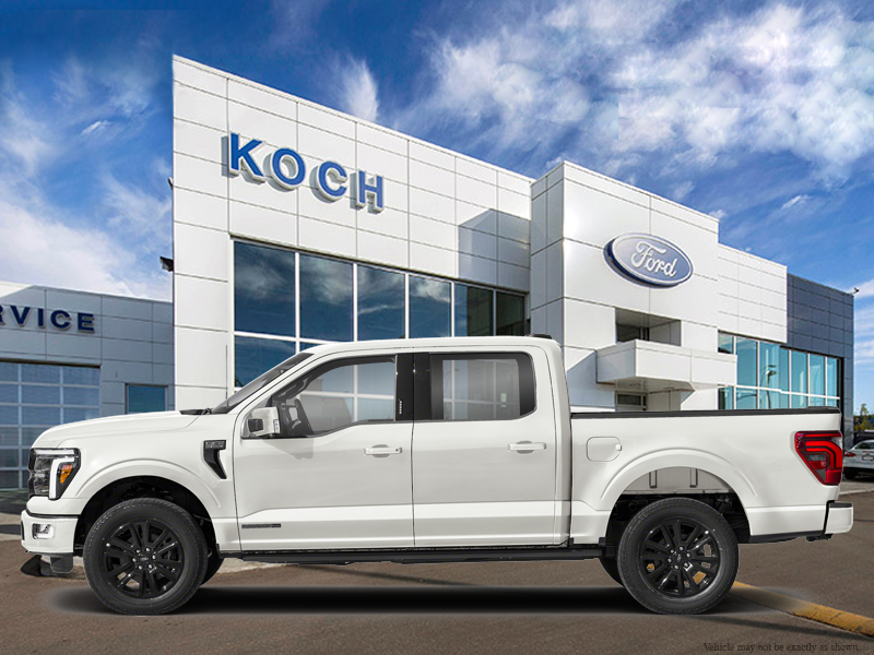 NEW 2026 Ford F-150 Platinum - Star White Tri-coat Metallic Exterior / BLACK LEATHER Interior - $99,854 - Stock #E60892 - VIN 1FTFW7L80TFB52817 - Photo 1