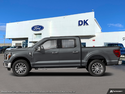 NEW 2026 Ford F-150 LARIAT - Carbonized Grey Metallic Exterior - $87,752 - Stock #D60685 - VIN 1FTFW5L86TFB64927