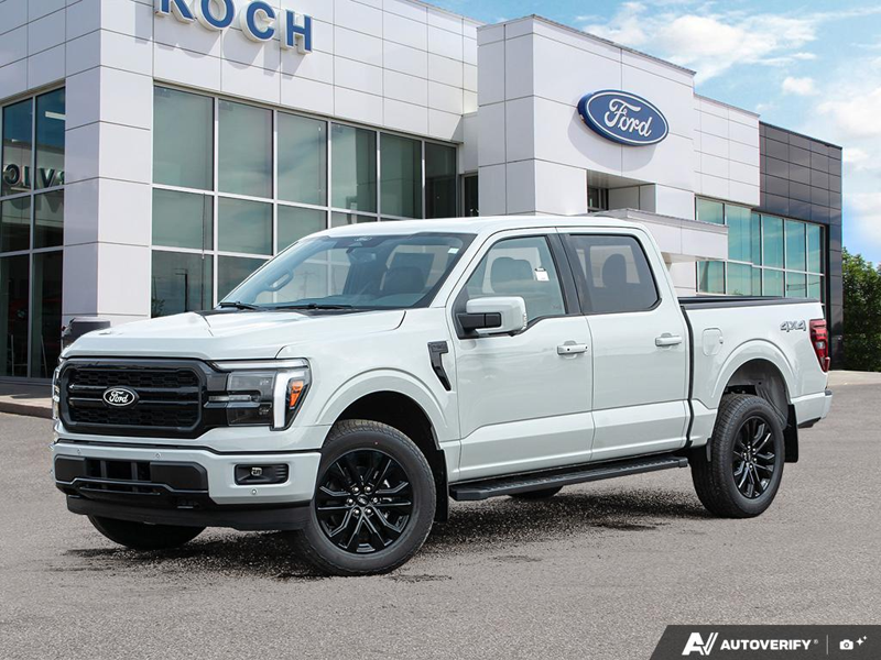 NEW 2026 Ford F-150 LARIAT - Avalanche Exterior / BLACK, ACTIVEX TRIMMED 40/CONSOLE/40 FRONT SEATS (B) Interior - $79,460 - Stock #E60870 - VIN 1FTFW5L5XTKE71885 - Photo 1