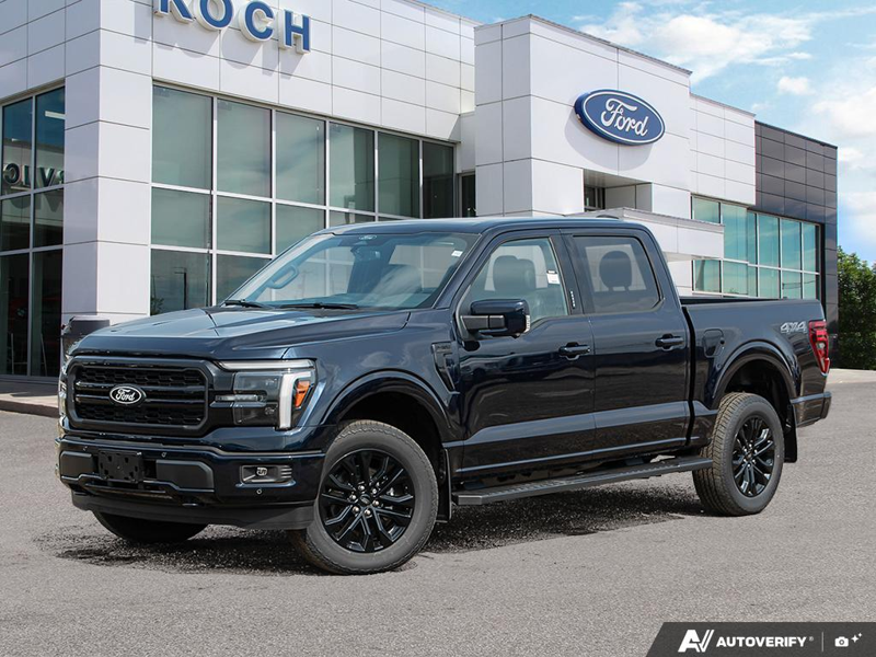 NEW 2026 Ford F-150 LARIAT - Antimatter Blue Metallic Exterior / BLACK ACTIVE X Interior - $82,707 - Stock #E60897 - VIN 1FTFW5L87TFB68548 - Photo 1