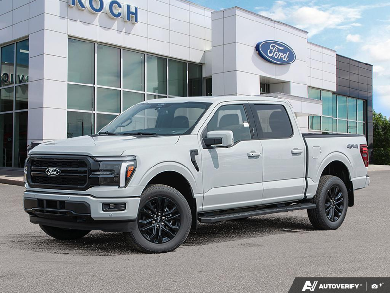 NEW 2026 Ford F-150 LARIAT - Avalanche Exterior / BLACK ACTIVE X Interior - $86,262 - Stock #E60901 - VIN 1FTFW5L87TFB70462 - Photo 1