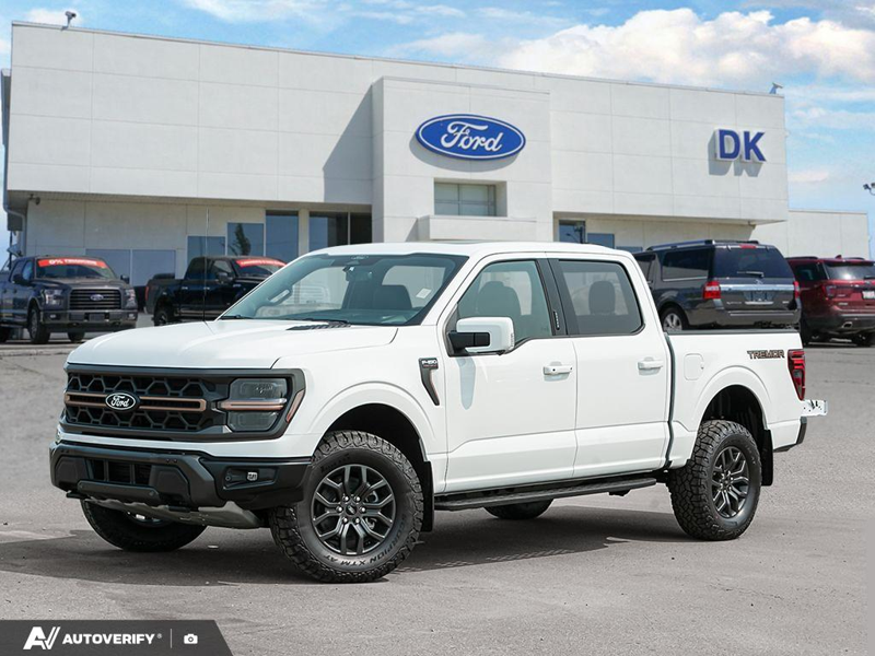 NEW 2026 Ford F-150 Tremor - Oxford White Exterior / BLACK TREMOR LEATHER Interior - $88,579 - Stock #D60657 - VIN 1FTFW4L8XTFB46554 - Photo 1