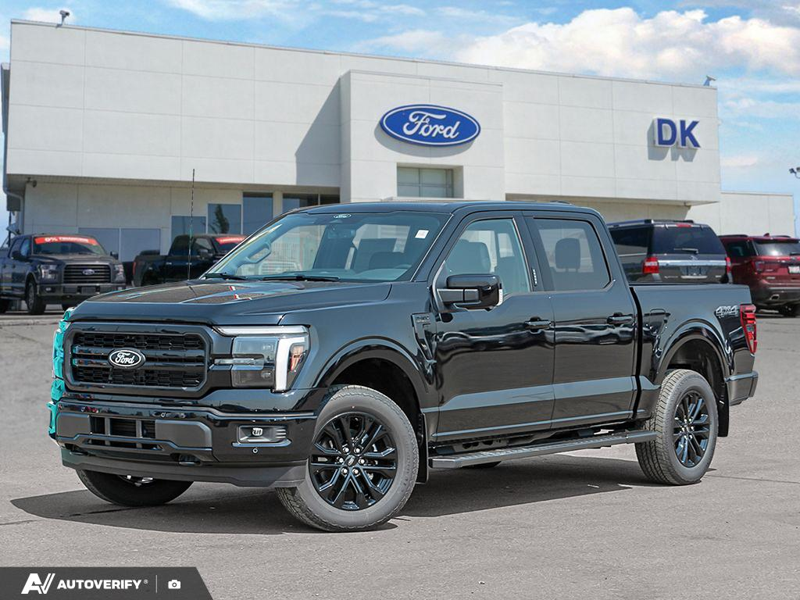 NEW 2026 Ford F-150 LARIAT - Agate Black Metallic Exterior / BLACK ACTIVE X Interior - $82,122 - Stock #D60673 - VIN 1FTFW5L87TFB62295 - Photo 1
