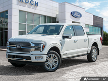 NEW 2026 Ford F-150 Platinum Plus - Star White Tri-coat Metallic Exterior - $109,934 - Stock #E60939 - VIN 1FTFW7LD6TFB65438
