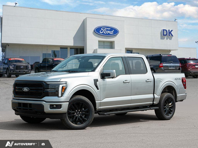NEW 2026 Ford F-150 LARIAT - Iconic Silver Metallic Exterior - $85,803 - Stock #D60706 - VIN 1FTFW5L88TFB45991