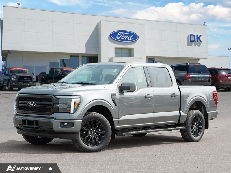 NEW 2026 Ford F-150 LARIAT - Carbonized Grey Metallic Exterior / BLACK ACTIVE X Interior - $82,122 - Stock #D60680 - VIN 1FTFW5L83TFB61225 - Photo 1