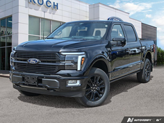 NEW 2026 Ford F-150 Platinum - Agate Black Exterior - $97,907 - Stock #E60979 - VIN 1FTFW7L81TFB50462