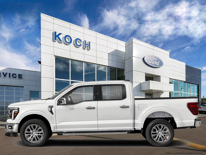 NEW 2026 Ford F-150 LARIAT - Oxford White Exterior / BLACK, ACTIVEX TRIMMED 40/CONSOLE/40 FRONT SEATS (B) Interior - $95,724 - Stock #E61057 - VIN 1FTFW5L51TFB68664 - Photo 1