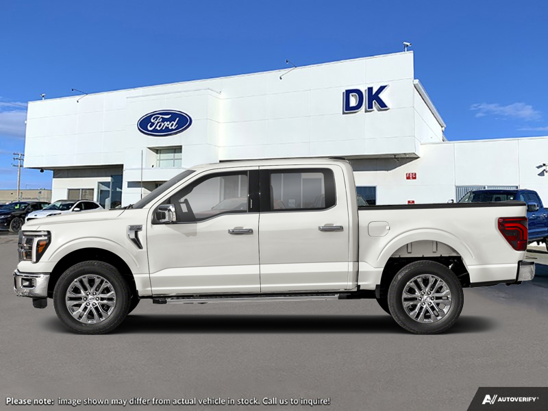 NEW 2026 Ford F-150 LARIAT - Star White Tri-Coat Exterior / BLACK, ACTIVEX TRIMMED 40/CONSOLE/40 FRONT SEATS (B) Interior - $94,477 - Stock #D60797 - VIN 1FTFW5L51TFB70902 - Photo 1