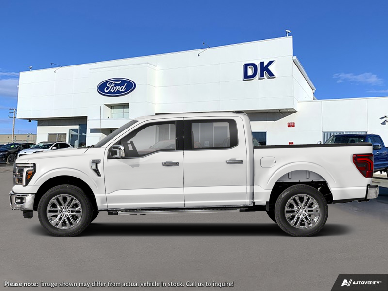 NEW 2026 Ford F-150 LARIAT - Oxford White Exterior / BLACK ACTIVE X Interior - $85,962 - Stock #D60709 - VIN 1FTFW5L82TFB78338 - Photo 1