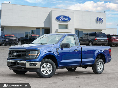NEW 2026 Ford F-150 XL - Argon Blue Metallic Exterior - $60,174 - Stock #D60715 - VIN 1FTMF1L50TKE61348