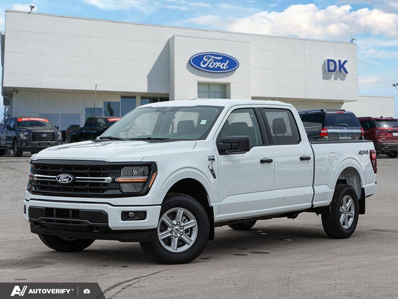 NEW 2026 Ford F-150 XLT - Oxford White Exterior / BLACK W/MEDIUM DARK SLATE, CLOTH 40/CONSOLE/40 FRONT SEATS Interior - $61,917 - Stock #D60798 - VIN 1FTFW3L86TKE83207 - Photo 1