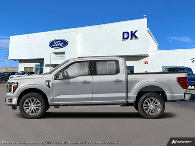 NEW 2026 Ford F-150 LARIAT - Iconic Silver Metallic Exterior - $92,339 - Stock #D60818 - VIN 1FTFW5L85TFC05015