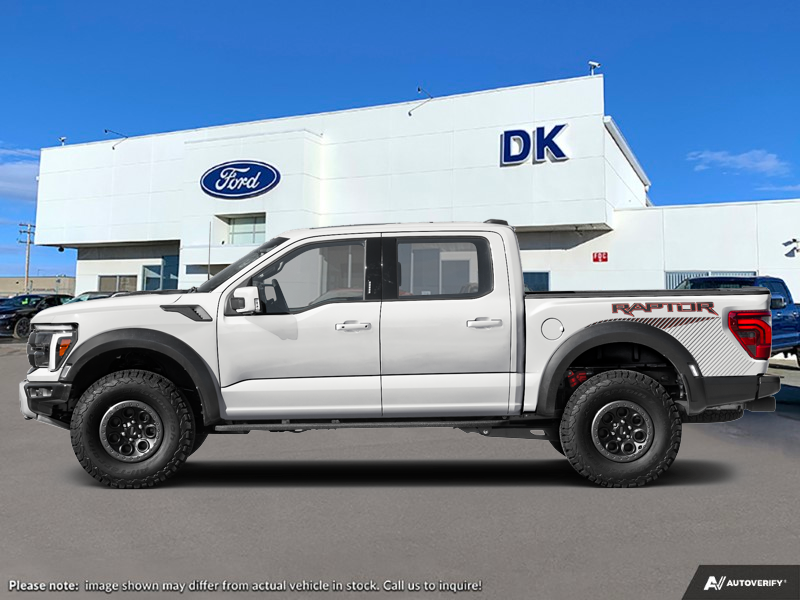 NEW 2026 Ford F-150 Raptor - Oxford White Exterior / BLACK LEATHER Interior - $117,319 - Stock #D60851 - VIN 1FTFW1RG6TFC13020 - Photo 1