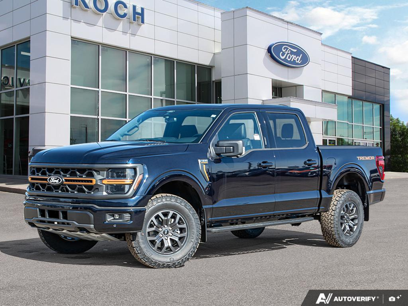 NEW 2026 Ford F-150 Tremor - Antimatter Blue Metallic Exterior / BLACK SPORT CLOTH Interior - $77,637 - Stock #E60541 - VIN 1FTFW4L54TFA70979 - Photo 1