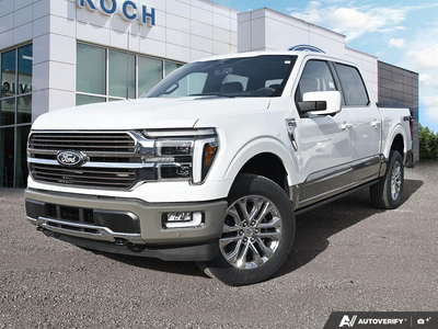 NEW 2026 Ford F-150 King Ranch - Star White/marsh Grey Accent Exterior - $91,854 - Stock #E61018 - VIN 1FTFW6L86TFB85296