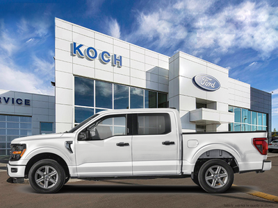 NEW 2026 Ford F-150 XLT - Oxford White Exterior - $80,744 - Stock #E61095 - VIN 1FTFW3L86TKF23947