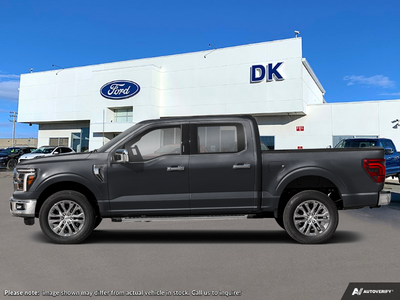 NEW 2026 Ford F-150 LARIAT - Agate Black Metallic Exterior - $93,799 - Stock #D60827 - VIN 1FTFW5L86TFC34815