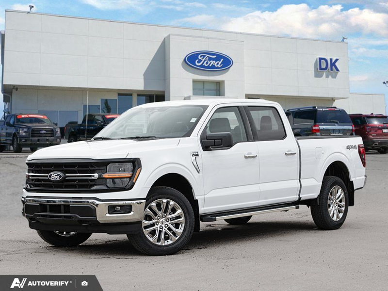 NEW 2026 Ford F-150 XLT - Oxford White Exterior / MEDIUM DARK SLATE Interior - $71,044 - Stock #D60853 - VIN 1FTFW3L82TKE71507 - Photo 1