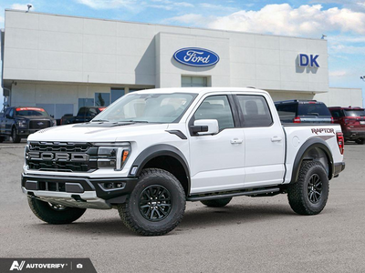 NEW 2026 Ford F-150 Raptor - Oxford White Exterior - $117,319 - Stock #D60851 - VIN 1FTFW1RG6TFC13020
