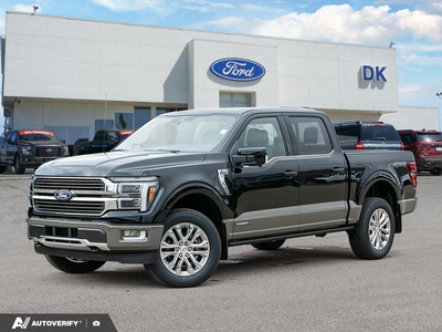 NEW 2026 Ford F-150 King Ranch - Agate Black/marsh Grey Accent Exterior - $103,954 - Stock #D60828 - VIN 1FTFW6LD8TFC56382