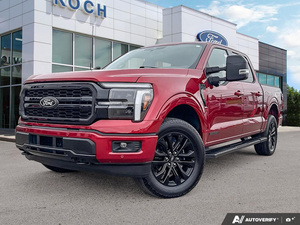 USED 2026 Ford F-150 LARIAT - Ruby Red Metallic Tinted Clearcoat Exterior - $107,190 - Stock #EP4805 - VIN 1FTFW5LD8TFA44785