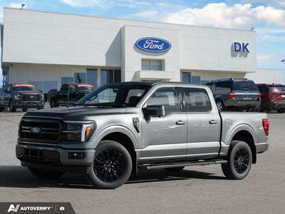 NEW 2026 Ford F-150 LARIAT - Carbonized Grey Metallic Exterior - $85,652 - Stock #D60863 - VIN 1FTFW5L81TFC18859