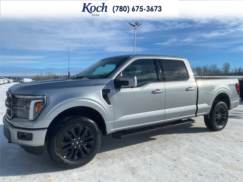 NEW 2026 Ford F-150 LARIAT - Iconic Silver Metallic Exterior / BLACK Interior - $82,685 - Stock #A26077 - VIN 1FTFW5L88TKD37502 - Photo 34