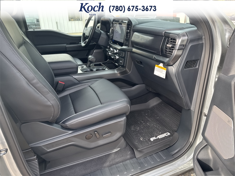 NEW 2026 Ford F-150 LARIAT - Iconic Silver Metallic Exterior / BLACK Interior - $83,435 - Stock #A26077 - VIN 1FTFW5L88TKD37502 - Photo 21