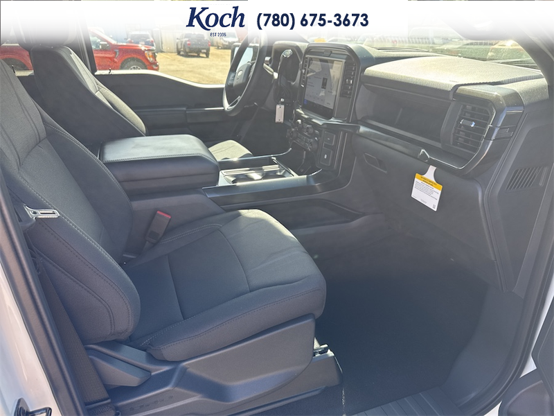 NEW 2026 Ford F-150 STX - Oxford White Exterior / BLACK ONYX/BLUE PREM LEATHER SEATS Interior - $65,530 - Stock #A26150 - VIN 1FTEW2LP5TKD67820 - Photo 21