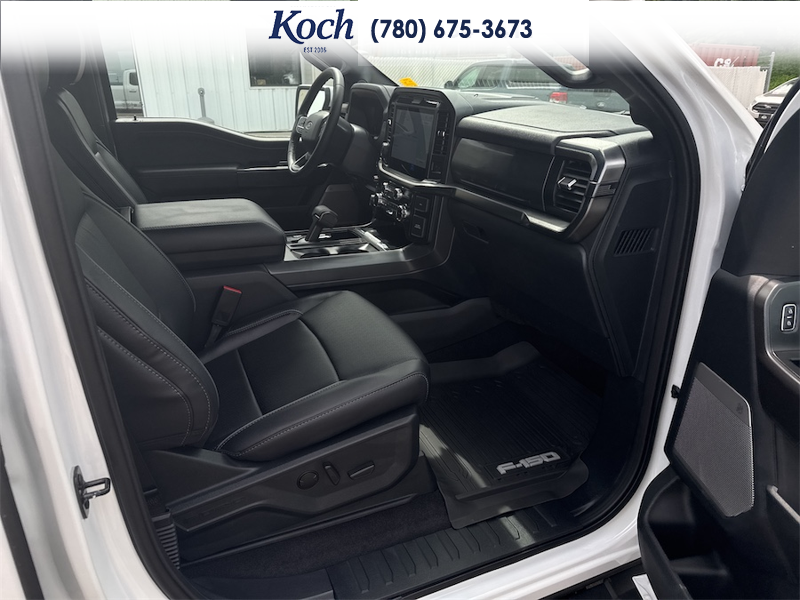 NEW 2026 Ford F-150 LARIAT - Oxford White Exterior / BLACK Interior - $84,235 - Stock #A26221 - VIN 1FTFW5L83TKE27348 - Photo 21