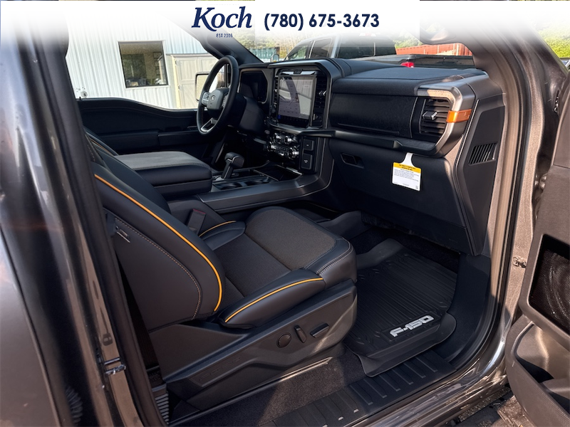 NEW 2026 Ford F-150 Tremor - Carbonized Grey Metallic Exterior / BLACK, UNIQUE TREMOR LEATHER-TRIMMED BUCKET SEATS Interior - $88,012 - Stock #A26219 - VIN 1FTFW4L8XTFB45534 - Photo 21