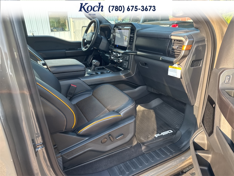 NEW 2026 Ford F-150 Tremor - Marsh Grey Exterior / BLACK, UNIQUE TREMOR LEATHER-TRIMMED BUCKET SEATS Interior - $88,993 - Stock #A26222 - VIN 1FTFW4L87TFB48388 - Photo 21