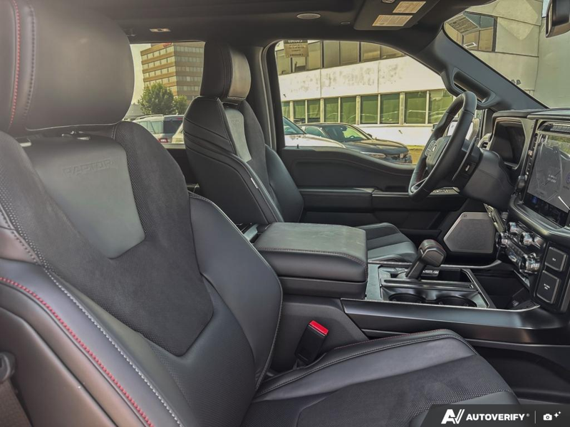 NEW 2026 Ford F-150 Raptor 37 - Antimatter Blue Metallic Exterior / BLACK, RECARO UNIQUE LEATHER INSERT 40/CONSOLE/40 SEATS Interior - $132,683 - Stock #E60969 - VIN 1FTFW1RG2TFB00052 - Photo 22