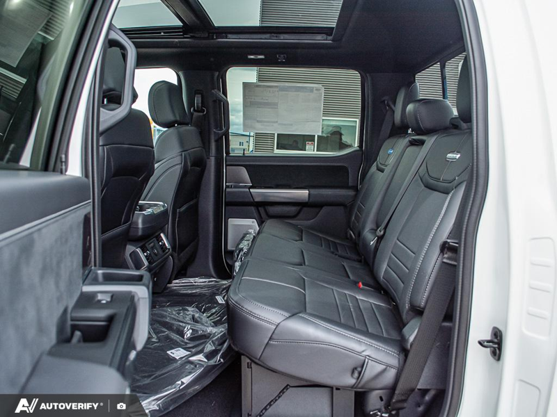 NEW 2026 Ford F-150 Platinum - Star White Tri-coat Metallic Exterior / BLACK LEATHER Interior - $102,987 - Stock #D60472 - VIN 1FTFW7L89TFA43160 - Photo 25