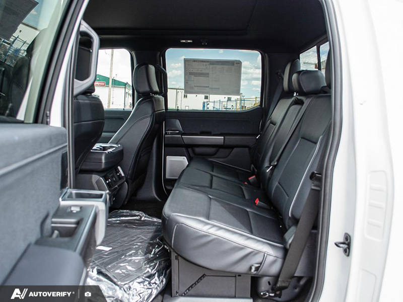 NEW 2026 Ford F-150 LARIAT - Star White Tri-coat Metallic Exterior / BLACK ACTIVE X Interior - $86,793 - Stock #D60573 - VIN 1FTFW5L84TFA96417 - Photo 25