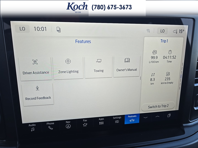 NEW 2026 Ford F-150 XLT - Iconic Silver Metallic Exterior / BLACK, UNIQUE SPORT CLOTH 40/CONSOLE/40 FRONT-SEATS Interior - $76,005 - Stock #A26081 - VIN 1FTFW3L8XTKD29213 - Photo 25