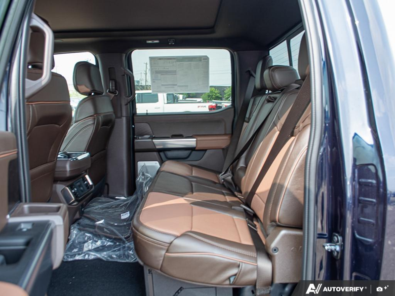 NEW 2026 Ford F-150 King Ranch - Antimatter Blue/marsh Grey Accent Exterior / JAVA, KING RANCH MULTICONTOUR LEATHER BUCKET SEATS Interior - $94,026 - Stock #E60916 - VIN 1FTFW6L84TFB50451 - Photo 25