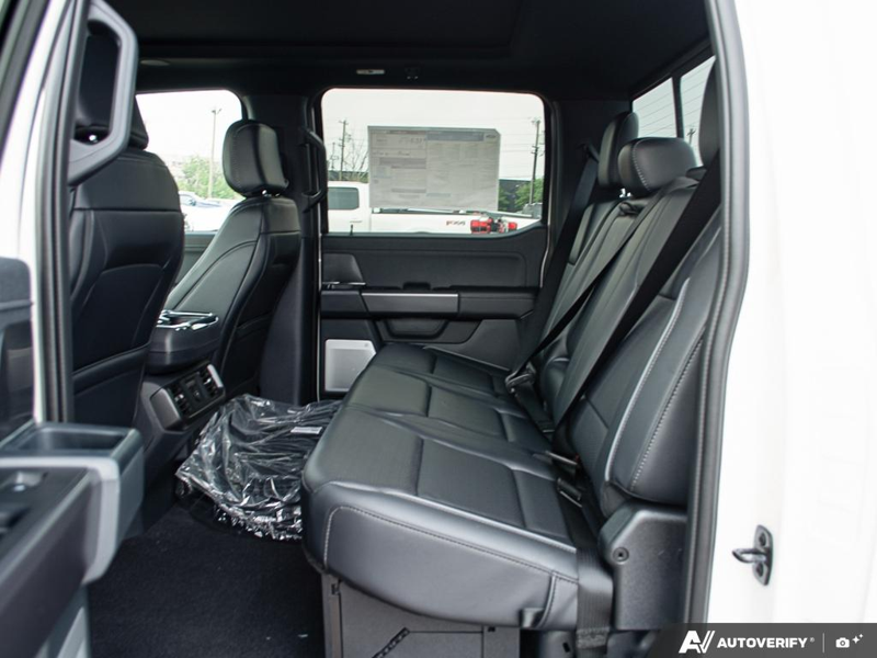 NEW 2026 Ford F-150 LARIAT Long Box - Star White Tri-coat Metallic Exterior / BLACK ACTIVE X Interior - $87,463 - Stock #E60906 - VIN 1FTFW5L82TFB68456 - Photo 25
