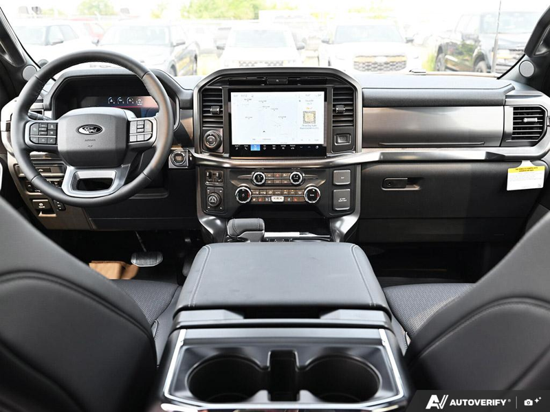 NEW 2026 Ford F-150 LARIAT - Star White Tri-coat Metallic Exterior / BLACK ACTIVE X Interior - $83,411 - Stock #E60856 - VIN 1FTFW5L86TFB49750 - Photo 25