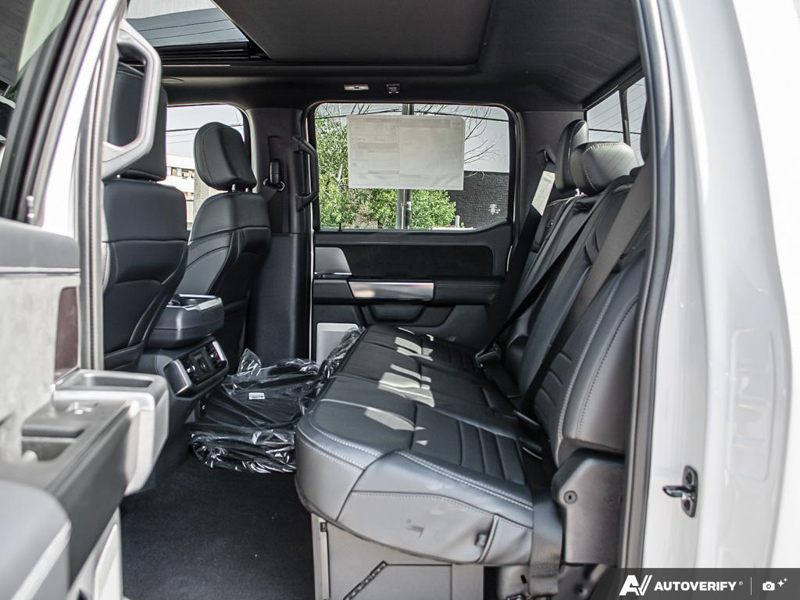 NEW 2026 Ford F-150 Platinum - Star White Tri-coat Metallic Exterior / BLACK LEATHER Interior - $98,250 - Stock #E60892 - VIN 1FTFW7L80TFB52817 - Photo 25