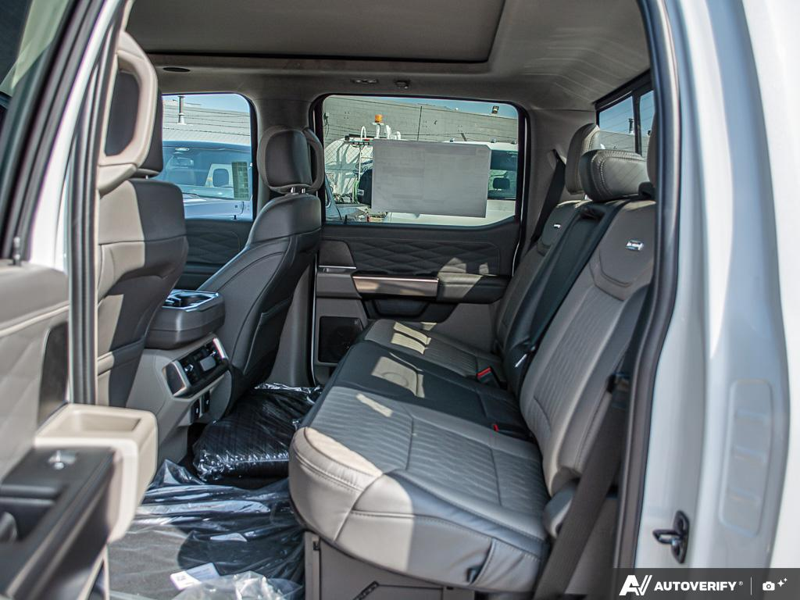 NEW 2026 Ford F-150 Platinum Plus - Star White Tri-coat Metallic Exterior / SMOKED TRUFFLE LTD LEATHER BUCKET SEATS Interior - $109,934 - Stock #E60939 - VIN 1FTFW7LD6TFB65438 - Photo 25
