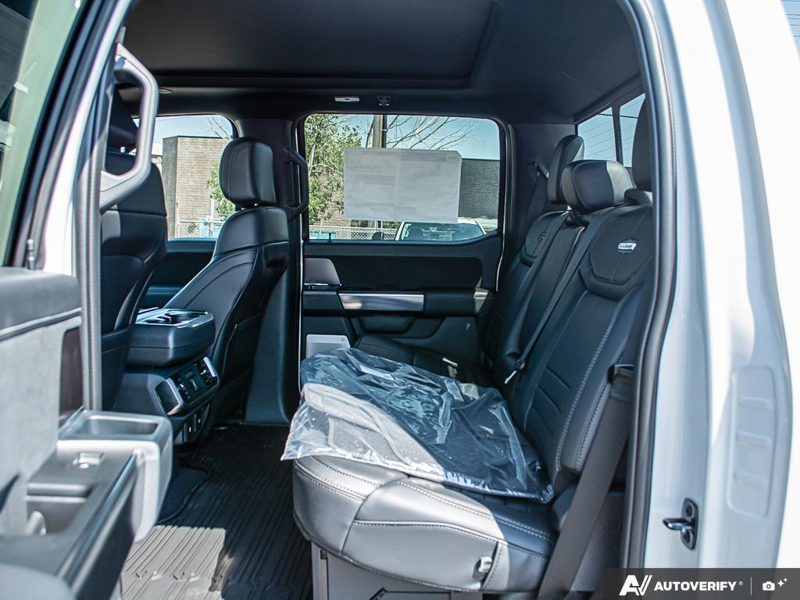 NEW 2026 Ford F-150 Platinum - Star White Tri-coat Metallic Exterior / BLACK LEATHER Interior - $101,257 - Stock #E60938 - VIN 1FTFW7LD4TFB50484 - Photo 25