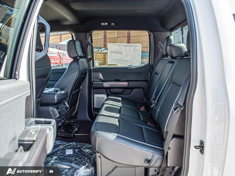 NEW 2026 Ford F-150 LARIAT - Star White Tri-Coat Exterior / BLACK ACTIVE X Interior - $89,402 - Stock #D60781 - VIN 1FTFW5L80TFB61358 - Photo 25
