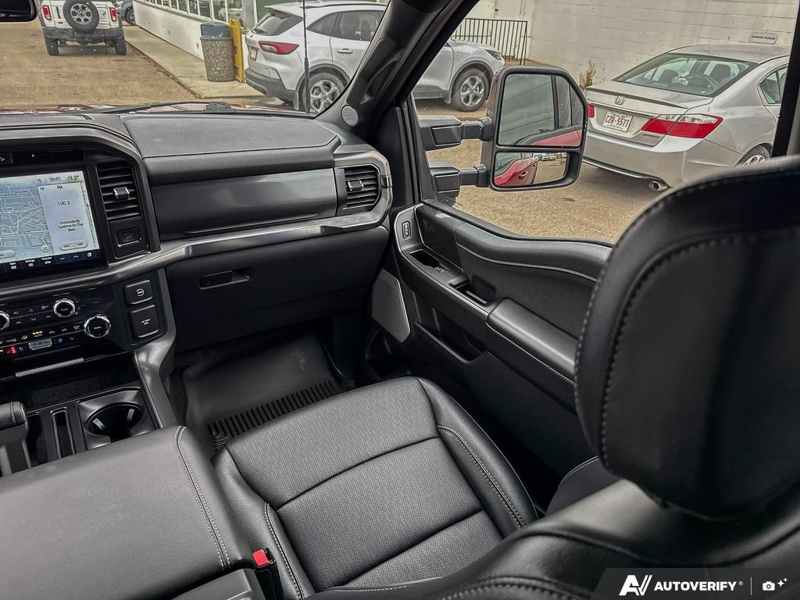 USED 2026 Ford F-150 LARIAT - Ruby Red Metallic Tinted Clearcoat Exterior / BLACK, ACTIVEX TRIMMED 40/CONSOLE/40 FRONT SEATS (B) Interior - $107,190 - Stock #EP4805 - VIN 1FTFW5LD8TFA44785 - Photo 25