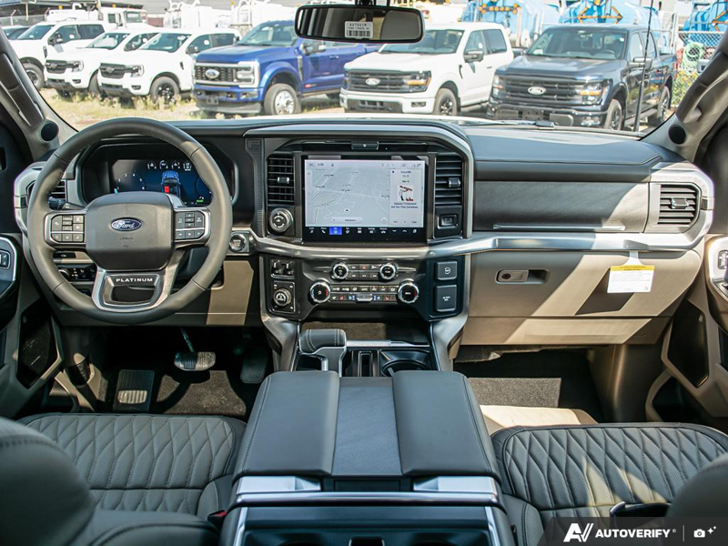 NEW 2026 Ford F-150 Platinum Plus - Star White Tri-coat Metallic Exterior / SMOKED TRUFFLE LTD LEATHER BUCKET SEATS Interior - $109,934 - Stock #E60939 - VIN 1FTFW7LD6TFB65438 - Photo 26