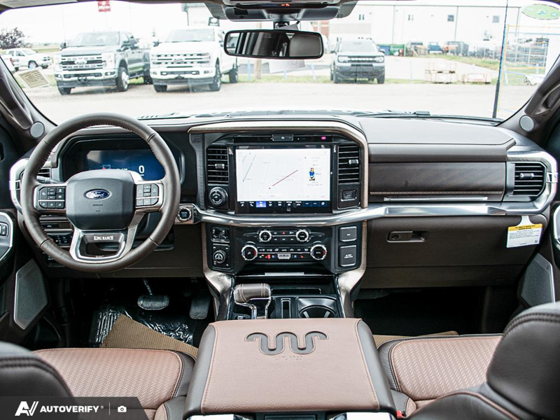 NEW 2026 Ford F-150 King Ranch - Star White Tri-Coat Exterior / JAVA, KING RANCH MULTICONTOUR LEATHER BUCKET SEATS Interior - $98,996 - Stock #D60838 - VIN 1FTFW6L80TFB23571 - Photo 26