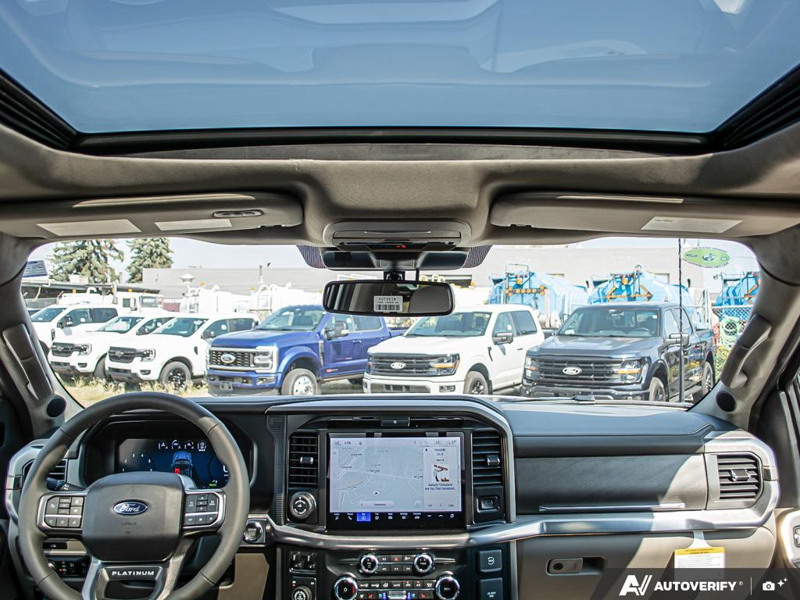 NEW 2026 Ford F-150 Platinum Plus - Star White Tri-coat Metallic Exterior / SMOKED TRUFFLE LTD LEATHER BUCKET SEATS Interior - $109,934 - Stock #E60939 - VIN 1FTFW7LD6TFB65438 - Photo 27