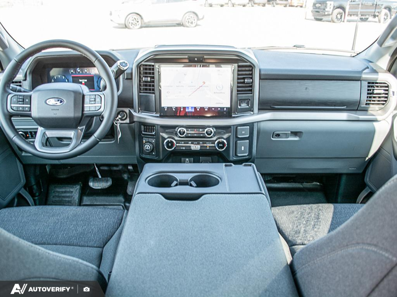 NEW 2026 Ford F-150 XLT - Oxford White Exterior / BLACK W/MEDIUM DARK SLATE, CLOTH 40/20/40 FRONT SEAT (M) Interior - $66,952 - Stock #D60802 - VIN 1FTFW3L54TKE45187 - Photo 27