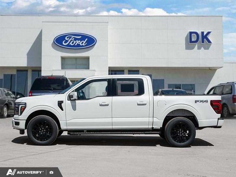 NEW 2026 Ford F-150 LARIAT - Star White Tri-coat Metallic Exterior / BLACK ACTIVE X Interior - $89,707 - Stock #D60510 - VIN 1FTFW5L88TFA91382 - Photo 3